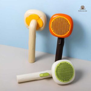 برس تخلیه دار گربه مدل کدو-ضد زنگ کد B0100