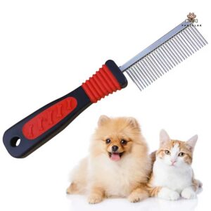 شانه سگ فلزی گره بازکن یکطرفه کدB084