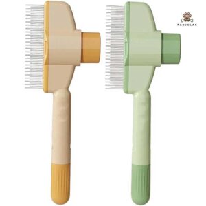 شانه سگ  و گربه کک گیر تخلیه دار کد B095