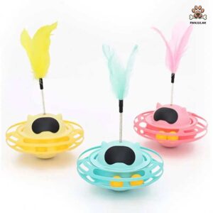 اسباب بازی یوفو فنردار گربه کد A0158